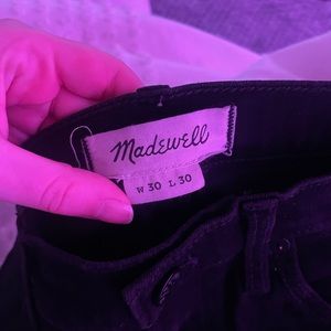 Madewell Black Jeans